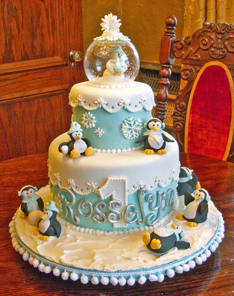 Winter Wonderland Cake