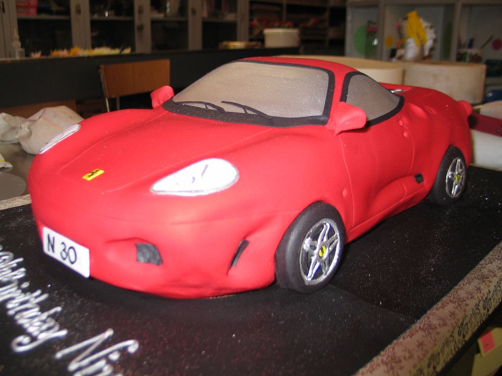 Car Shaped Cake