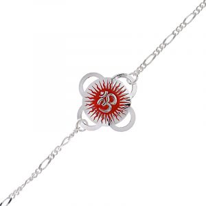 Silver Rakhi