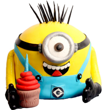 Happy Minion Cake