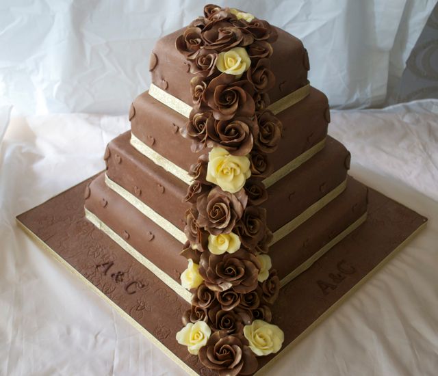 Chocolate 4 Tier Cake