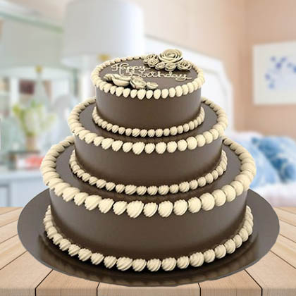 Chocolate 3-Tier Cake