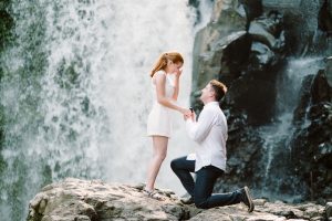 Proposing Near a Waterfall