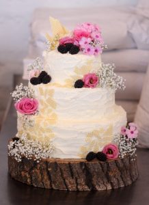 White Chocolate with Raspberry Wedding 