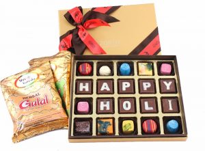 Gulal with Chocolates