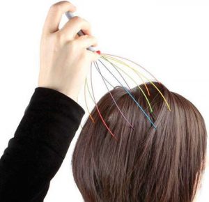 Hand Held Scalp Head Massager