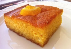 Greece: Yogurt Cake with Orange Syrup