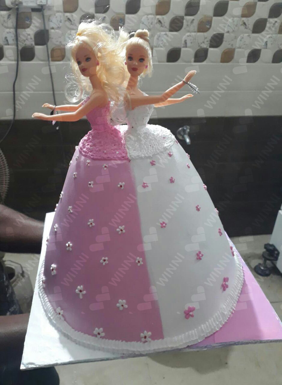 Double barbie Cake - Winni - Celebrate Relations