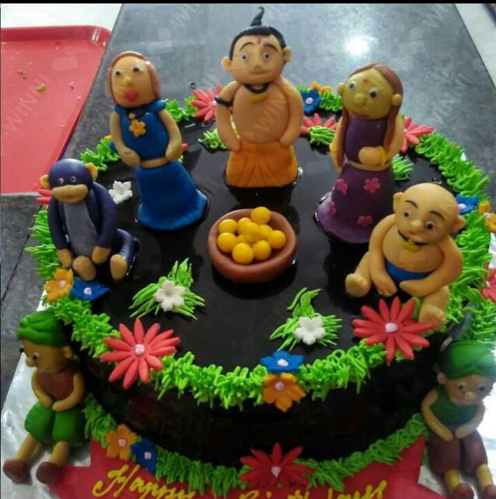 Cartoon Theme cake - Winni - Celebrate Relations