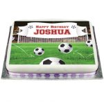 football photo cake