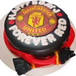 manchester united cake