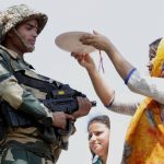 Village Women Also Tie Rakhi to their Brave Soldiers