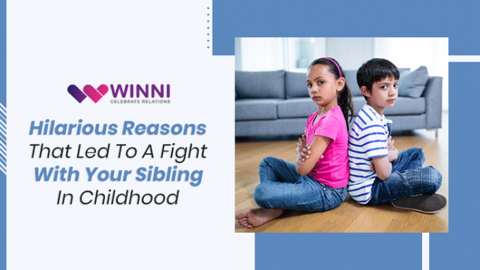 Hilarious Reasons That Led To A Fight With Your Sibling In Childhood