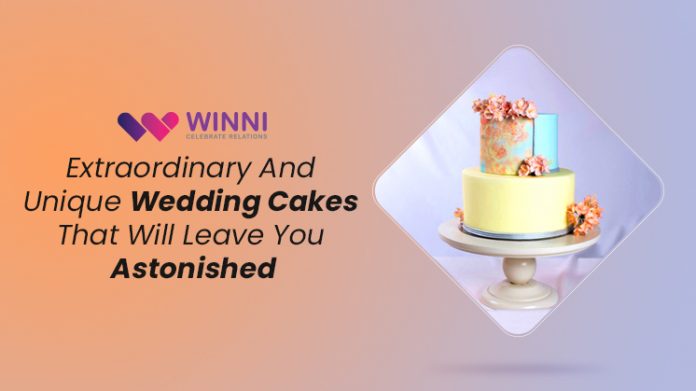 Extraordinary And Unique Wedding Cakes That Will Leave You Astonished