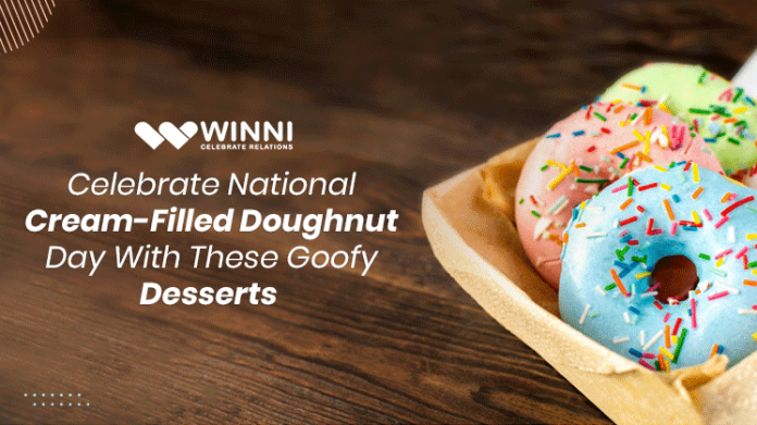 Celebrate National Cream-Filled Doughnut Day With These Goofy Desserts