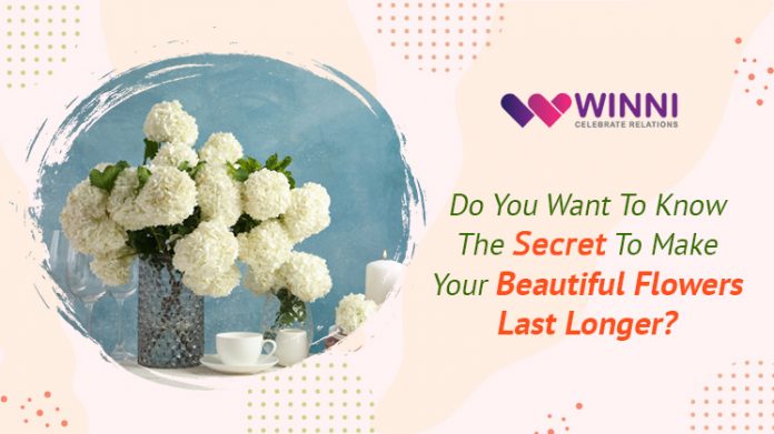 Do You Want To Know The Secret To Make Your Beautiful Flowers Last Longer?