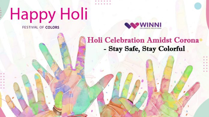 Holi Celebration Amidst Corona - Stay Safe, Stay Colorful