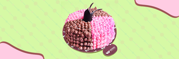 Flowery Chocolate Cake