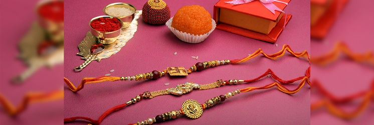 Homemade Rakhi