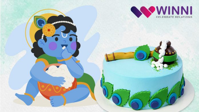 Janmashtami Cake