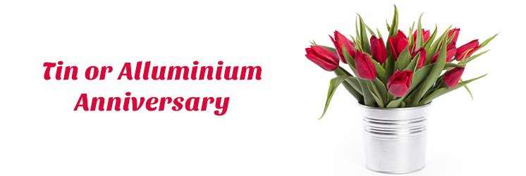 Tin or Aluminum Anniversary