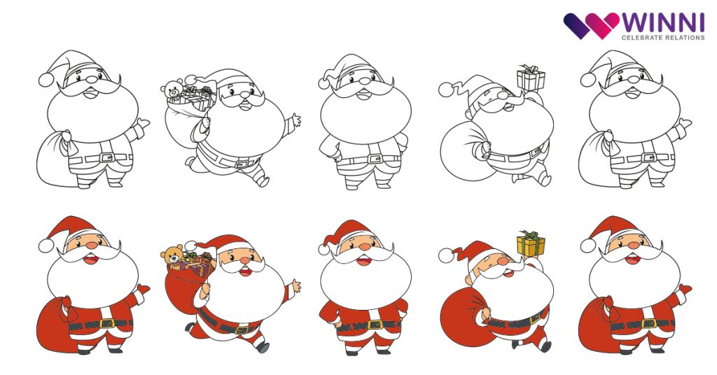 Santa Claus Drawing