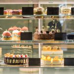 cakes in pastry shop