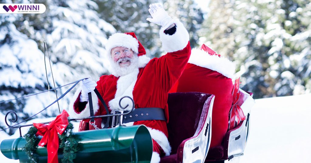 Santa Claus in North Pole